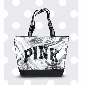 Vs PINK sequin tote